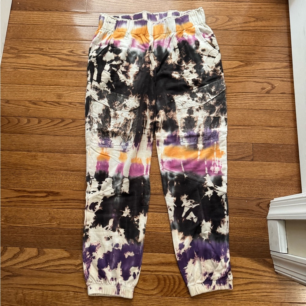 Colorful Tie-Dye Jogger Pants